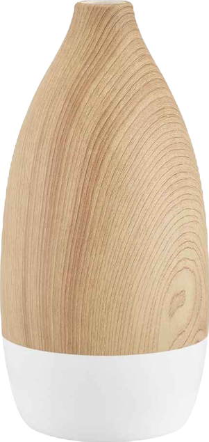 Nora Flask Teardrop Two Tone Tabletop Vase