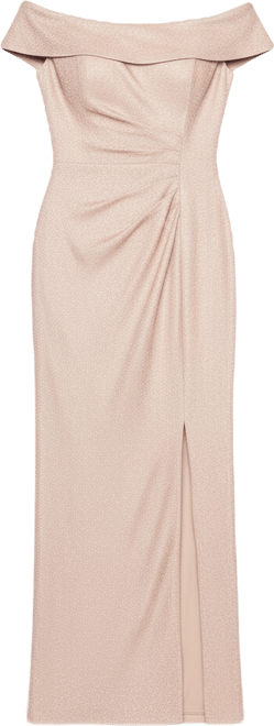 Women's One-Shoulder Glitter Dress