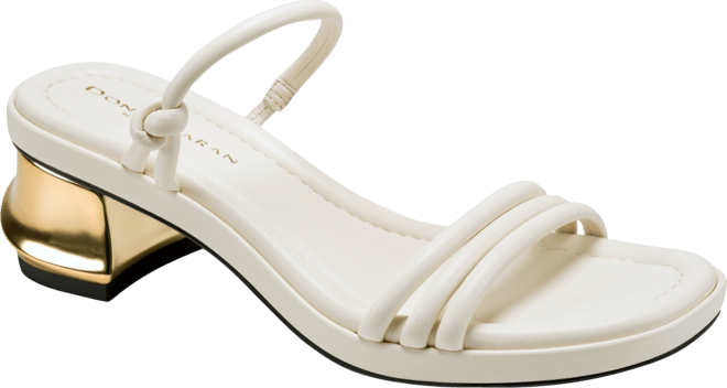 Women's Tafeta Multi Band Heeled Sandals