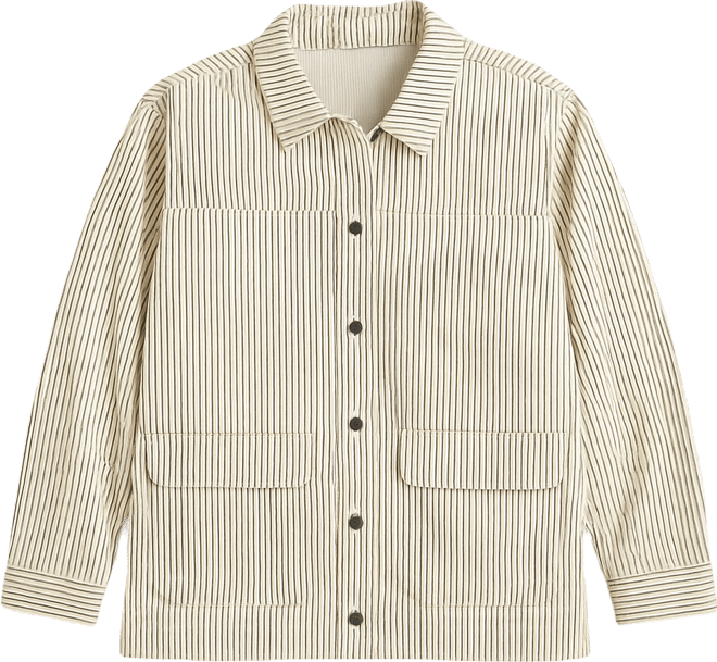 Plus Size Denim Utility Jacket