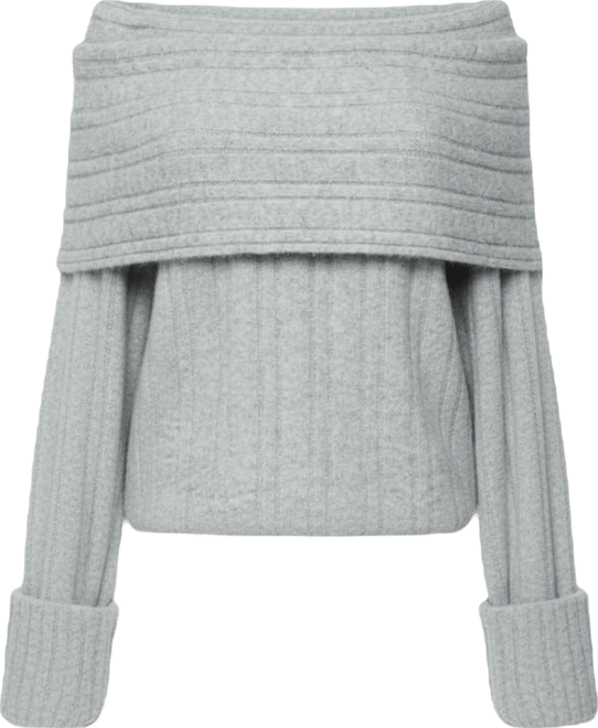 Womens Kadenna Oversized Off Shoulder Sweater