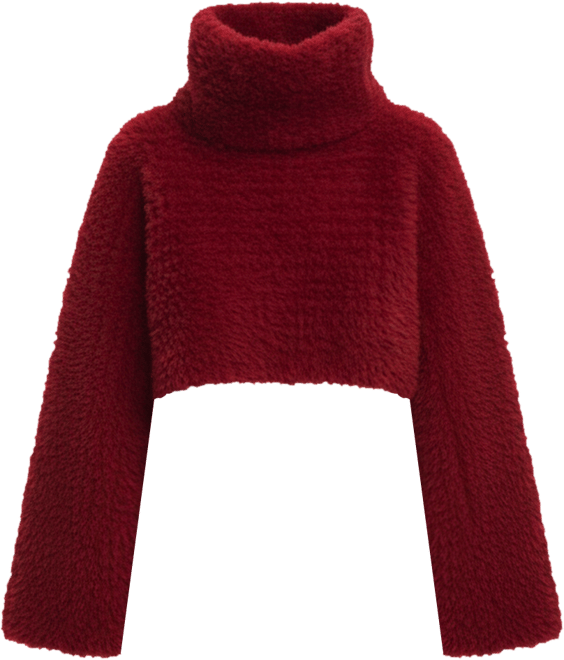 Women's Pack Crop Sweater And Hat