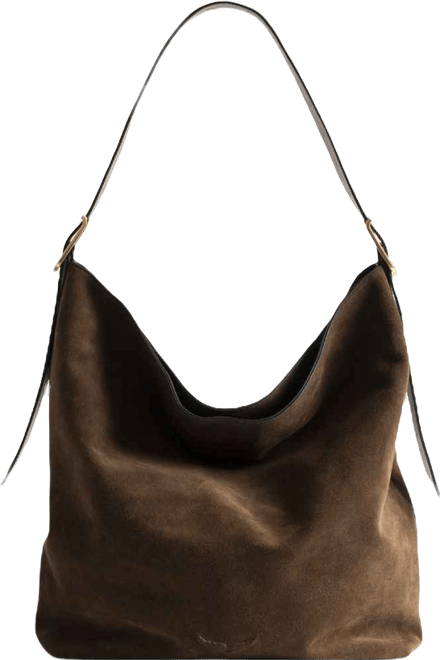 Zadig & Voltaire Jane XL Suede Hobo Bag | Bloomingdale's Handbags