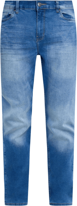 Men's Pieced Pockets Slim Fit Jeans