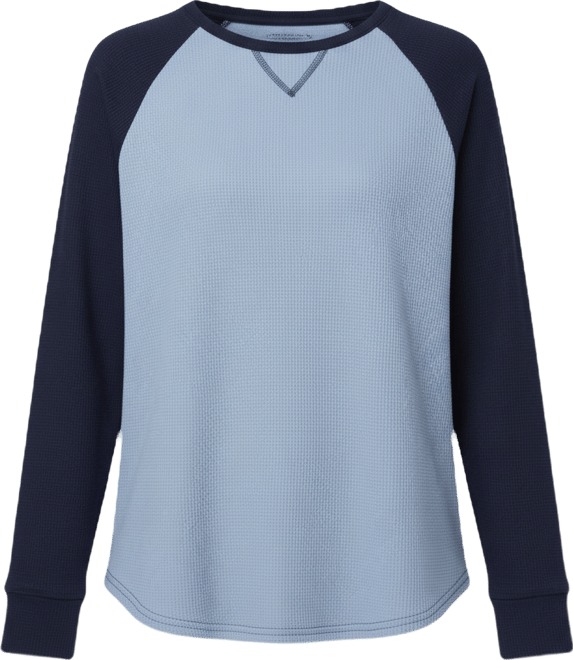 Women's Me Time oversized waffle top