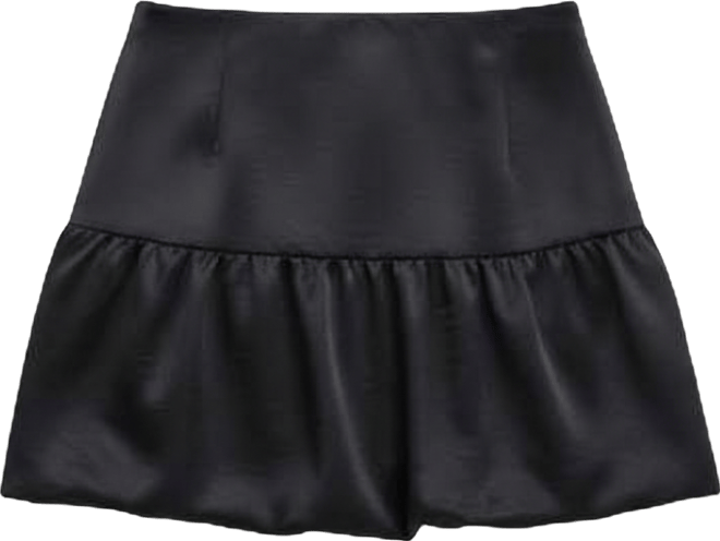 Women's Seya Bubble-Hem Mini Skirt