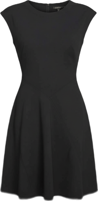 Women's Crewneck Short-Sleeve Dress