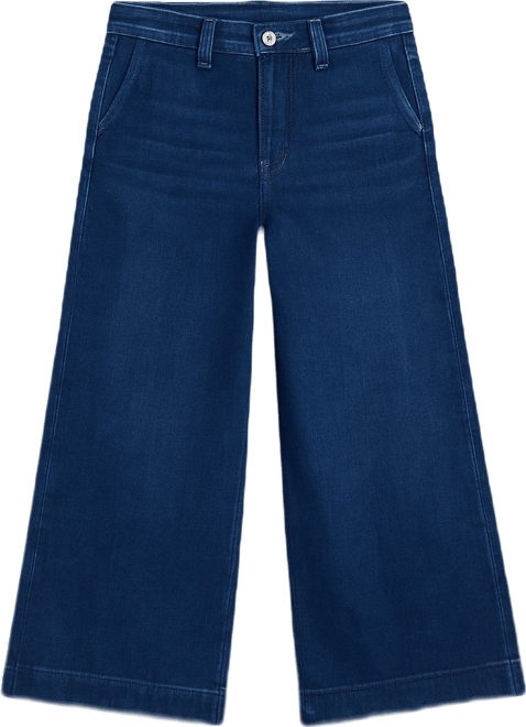 Women's Zoya Cropped Wide-Leg Jeans