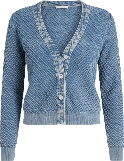Women's Long-Sleeve V-Neck Lylah Cardigan Sweater