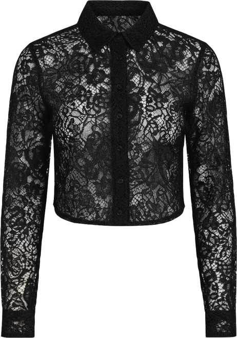 Women's Long-Sleeve Imani Lace Top