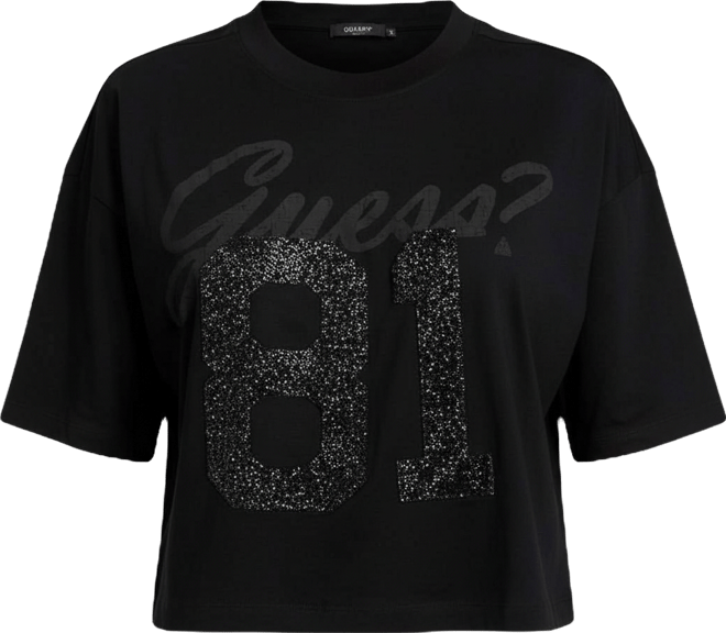Women's Short-Sleeve 81 Rhinestone Os T-Shirt