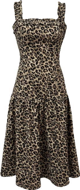 Women's Raya Dropped Waist Midi Dress