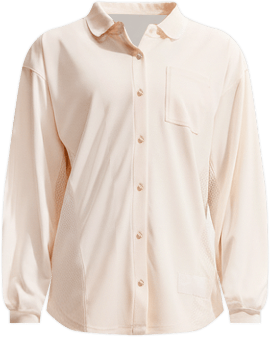 Nike Sportswear Women's Oversized Button-Down Jersey Top