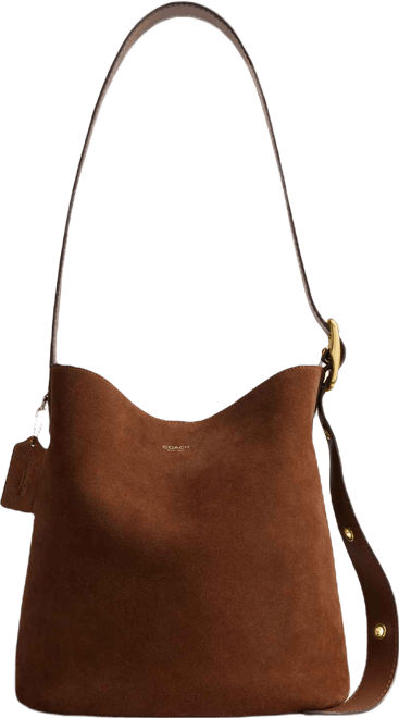 Bleecker Medium Suede Bucket Bag