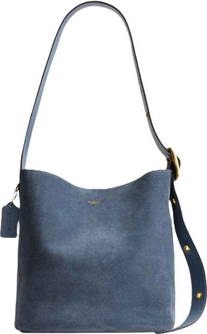 Bleecker Medium Suede Bucket Bag