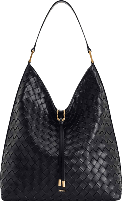 Aria Woven Medium Shoulder Bag