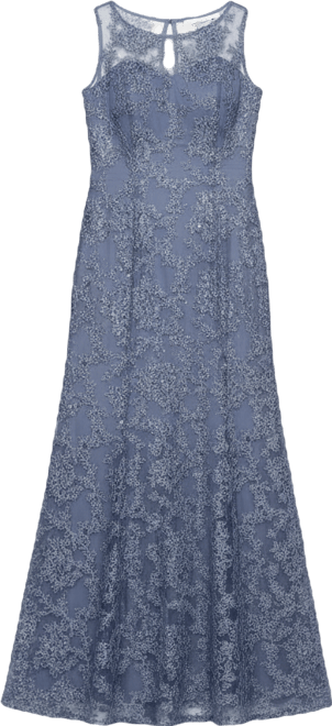 Women's Long Embroidered Sleeveless Dress