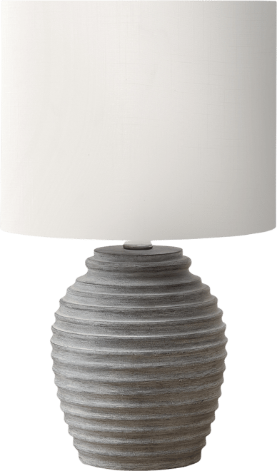 Lighting 17" Plastic Table Lamp