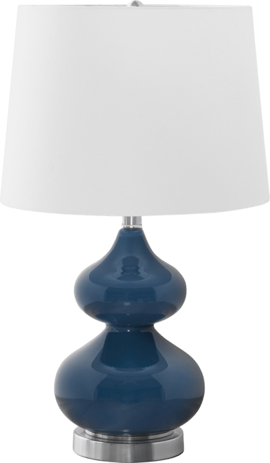 Lighting 24" Glass Table Lamp