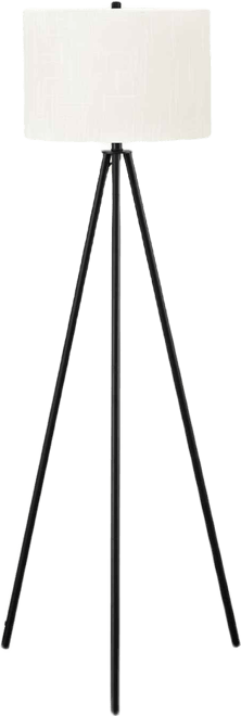 Lighting 63" Metal Tripod Floor Lamp