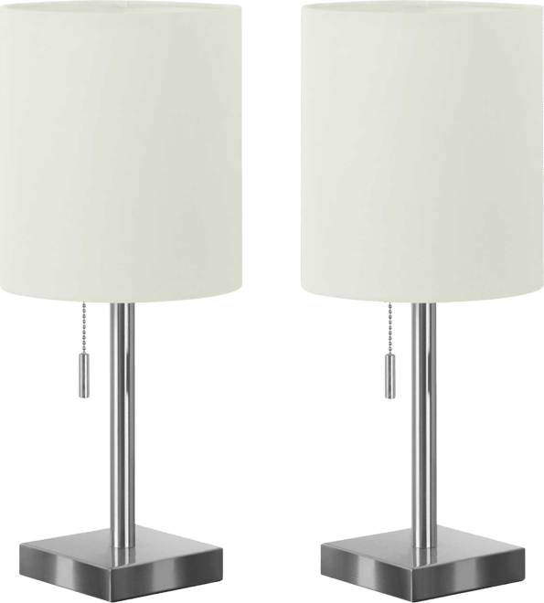 Lighting 2-Pc. Metal Table Lamp
