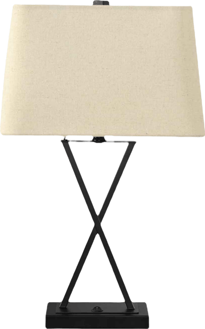 Lighting 25" Metal Table Lamp