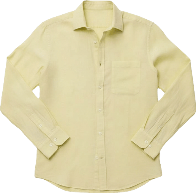 Men's Pocket Linen Shirt