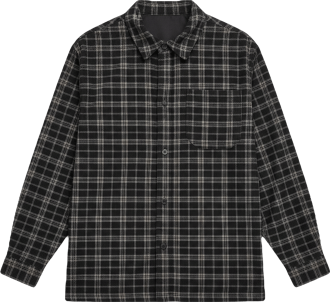 Men's Plaid Corduroy Shirt Jacket