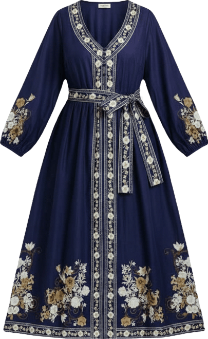 Women's Plus Size Ethereal Escape Maxi Dress