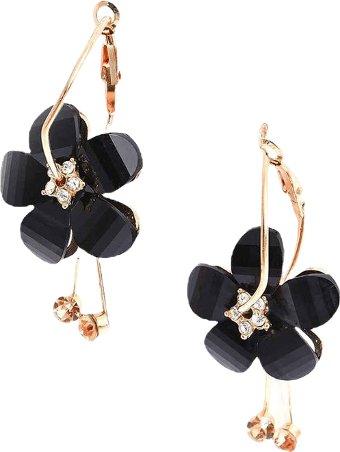 Women's Flower Drop Earrings