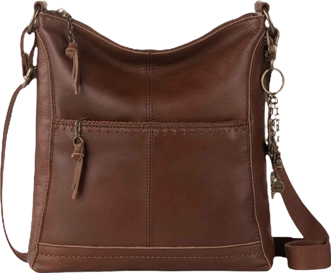 Lucia Leather Small Crossbody Bag