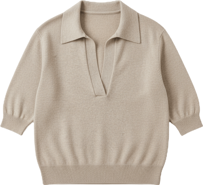 Women's Ultrafine Merino Wool Polo