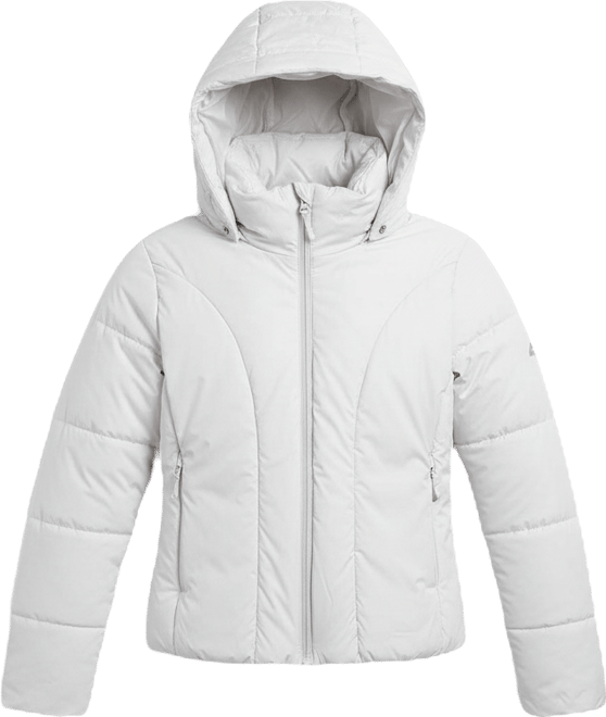 Women's down jacket with synthetic filling
