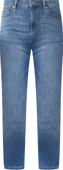 Women's Slim 5-Pocket Stretch Mid-Rise Denim Capri