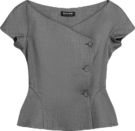 Women's Double-Breasted V-Neck Tailored Vest