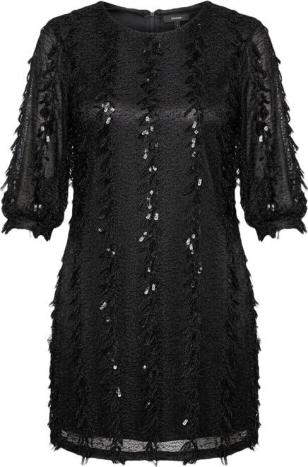 Women's Hanging Sequin Tunic Dress