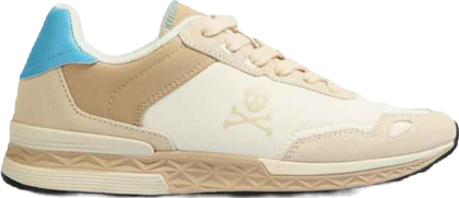 Harry Women's Suede and Nylon Sneakers with Lace-Up Fastening