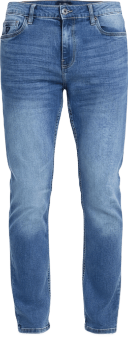 Men's Pieced Pockets Slim Fit Jeans