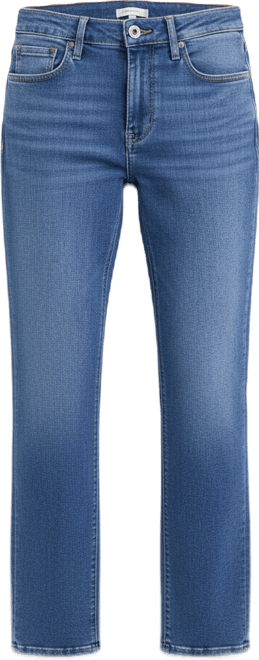 Women's Mid-Rise Bay Straight Jeans