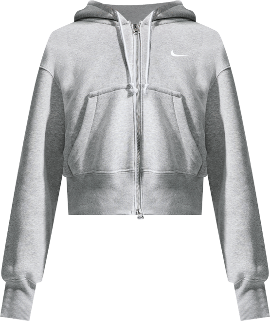 Nike Sportswear Phoenix Fleece Women's Loose Full-Zip Cropped Hoodie