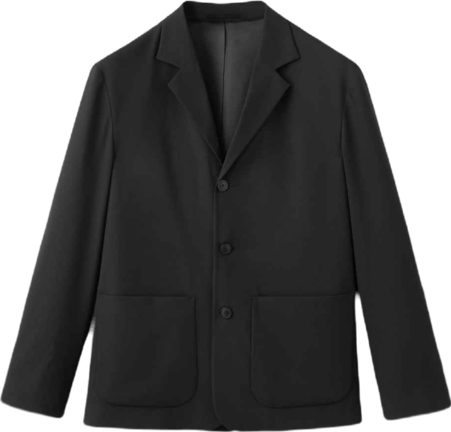 Men's Straight-Fit Suit Jacket