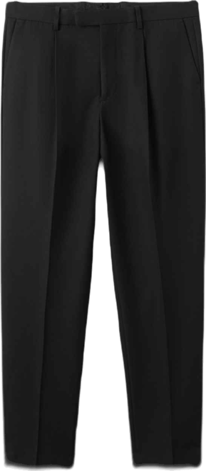 Men's Regular-Fit Pleats Suit Pants