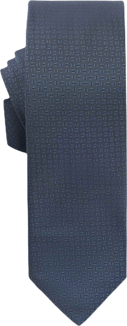Boss by  Men's Silk Blend Jacquard-Pattern Tie