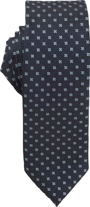 Boss by  Men's Silk-Blend Jacquard Pattern Tie