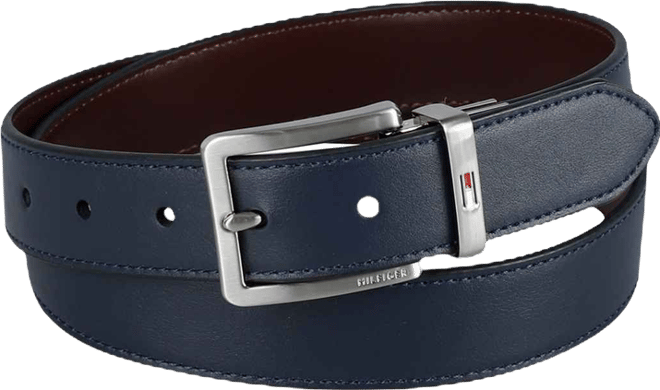 Men's Two-In-One Reversible Dress Belt