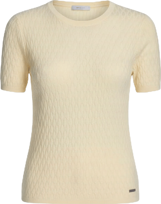 Women's Textured Short-Sleeve Sweater