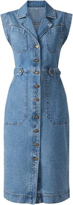 Women's Collared Julieta A-Line Dress