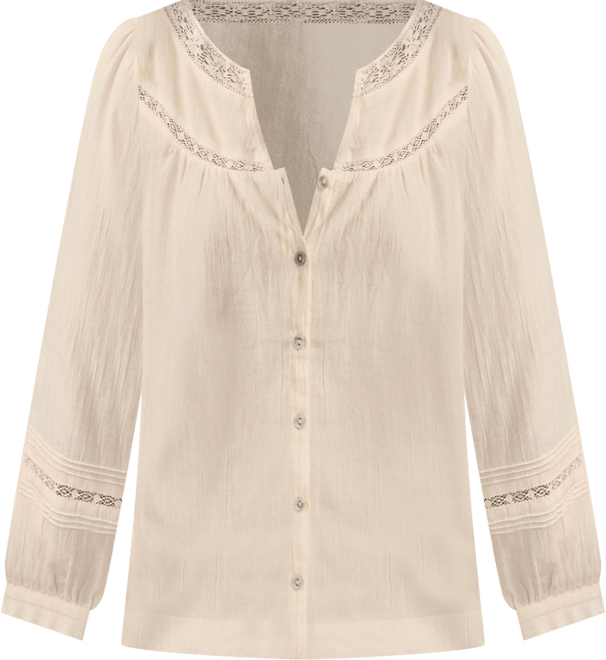 Women's Lace Long-Sleeve Shirt