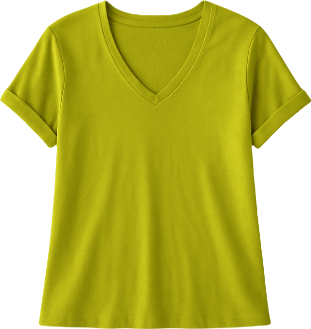 Women's V-Neck Pull-On T-Shirt