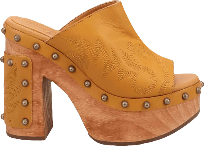 Women's Free Spirit Wooden Sandal